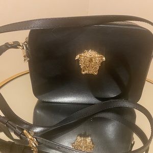 Versace with gold Medusa, Crossbody bag